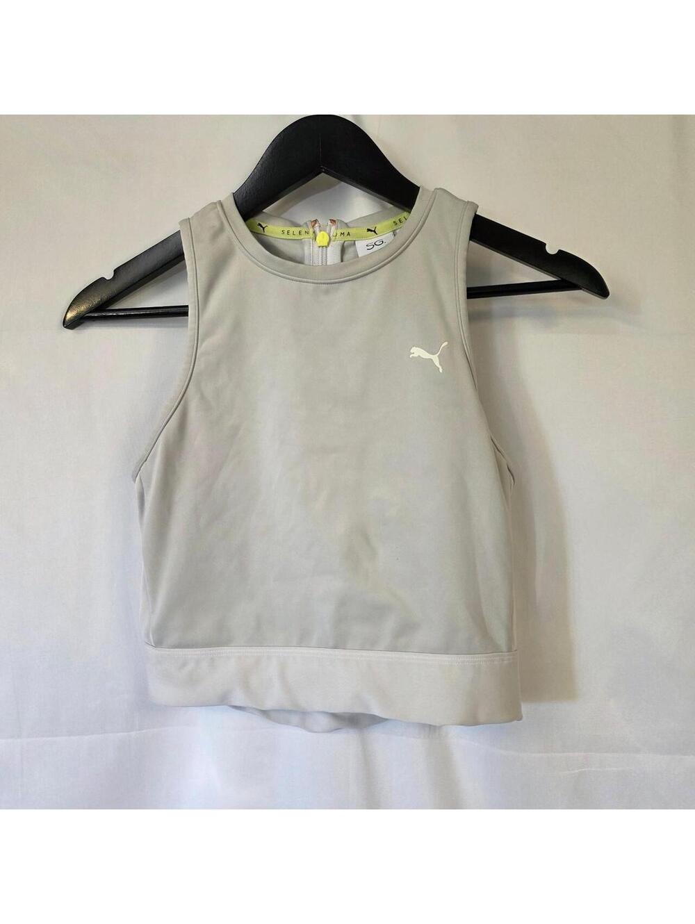 Puma crop top sports bra in size S